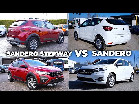 Dacia Sandero Sterpway vs Dacia Sandero 2021