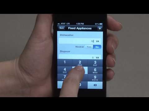 2011 Electrical Load Calculator App