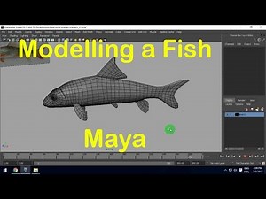 Modelling Fish in Maya - Part 01