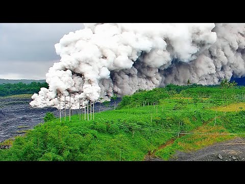 New Footage of Nov 19 Pyroclastic Flow from Semeru Volcano in Indonesia