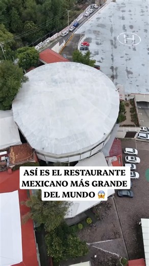 El restaurante mexicano MÁS GRANDE del MUNDO. 🤯 #viajes #curioso #arquitectura