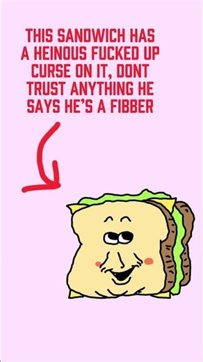 I think he's gotta *gulp*, curse on 'im 😧~~~~~~~~~~~~#fyp #animation #funny #comedy #gaming