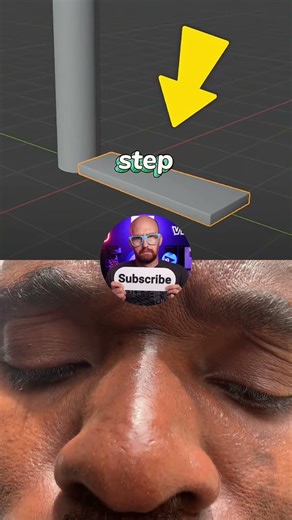 Create stairs like this # #blendertutorial