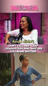Whatever you do…do NOT call LisaRaye this name!