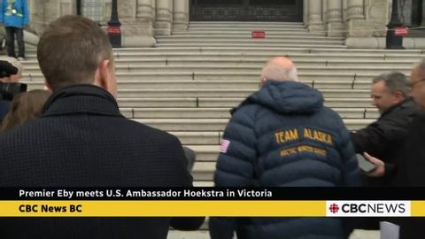 B.C. premier meets U.S. Ambassador Hoekstra in Victoria | Haystack News