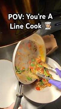 POV: You’re A Line Cook #linecook #cheflife #pov #raybanmeta #cooking