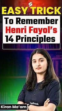 How To Remember Henri Fayol 14 Principles | Kiran Mam #ugcnet2025 #shortvideo #shorts #ugcnet