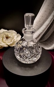 Vintage Waterford Crystal Lismore Perfume Bottle - Etsy