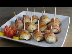 Easy Bacon Wrapped Sandwich Appetizer! ~Tasty & Quick Recipes