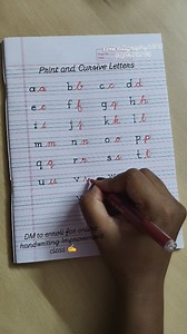 Print and Cursive Letters ✍️ . . #PrintAndCursiveWriting #PrintVsCursive #HandwritingPractice #CursiveLetters #PrintLetters #BeautifulHandwriting #WritingImprovement #HandwritingSkills #NeatWriting #CursiveWritingPractice #LearnCursiveWriting #LearnPrintWriting #CursiveForBeginners #PrintToCursiveTransition #HandwritingClasses #OnlineHandwritingClass #NeeluHandwritingAcademy #NeelCalligraphy5920 #CursiveWritinglesson #HandwritingArt #CursiveLover #PrintWritingStyle #LetterFormation #WritingJourn