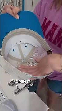 How to Hoop a Hat for Embroidery #embroidery