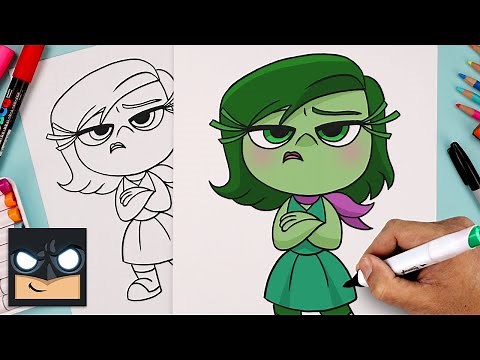 How To Draw Disgust | Inside Out 2
