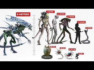 Alien: Earth | Xenomorph Size Comparison | Facehugger to Queen Mother Explained