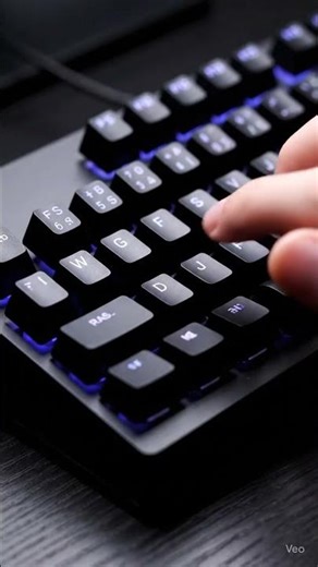 Mechanical Keyboard Typing ASMR | Satisfying Clicky Keystrokes #Shorts #ASMR