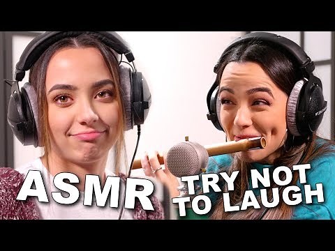 ASMR Try Not To Laugh Challenge - Merrell Twins