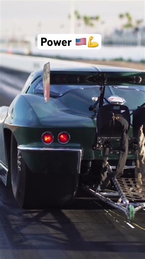 This Corvette Drag Car is 👌