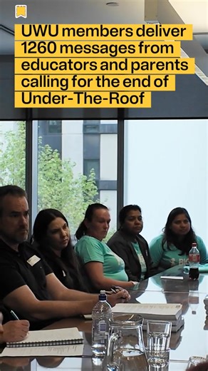 📣 Yesterday, United Workers Union educators met with Education Minister Jess Walsh and The Australian Children's Education and Care Quality Authority (ACECQA). 📮 Delivering over 1200 letters from educators and parents, members urged the policymakers to consider the risks of staffing loopholes like Under-The-Roof Ratios. The sector is changing, and the voices of educators can't be ignored. Your Union is doing everything to make sure the national authorities hear the risks! ✊ | Big Steps Campaig