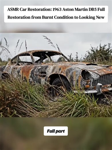 ASMR Car Restoration: 1963 Aston Martin DB5 Rebuilt