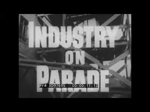 " INDUSTRY ON PARADE " COPPER MINING GRUMMAN F9F PANTHER CASH REGISTERS MAKING SCALES XD97695