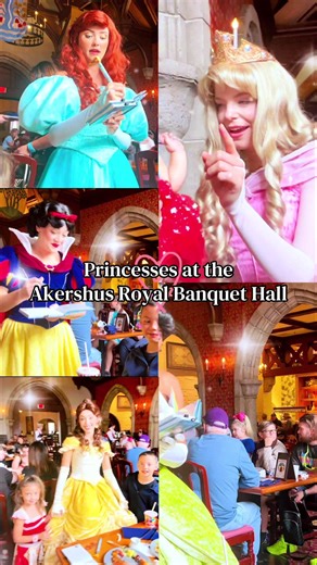 The Akershus Royal Banquet Hall is one of the best restaurants in Epcot! The food is delicious, the princesses are wonderful, and the staff is very friendly! Be sure to add it to your dining list at Disney World! #epcot #epcotdining #disneyprincesses #akershusroyalbanquethall #disneytips