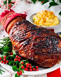 1.7M views · 19K reactions | 5-spice Cherry Rum Glazed Ham and the creamiest potato salad ✌️ ⭐️ EPISODE 2... Marion's Very Merry Christmas Special... watch new episodes each Saturday! Get the recipe: https://www.marionskitchen.com/all-christmas-collections/ | Marion Grasby | Facebook