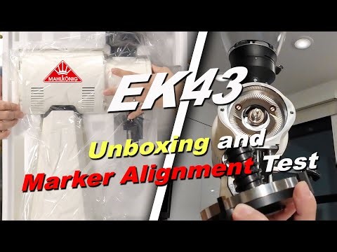 EK43 Unboxing & Marker Test – Is the Factory Alignment Good?
