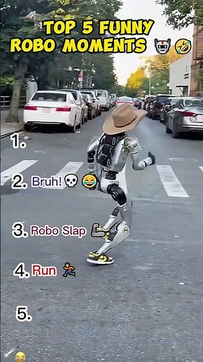 Top 5 Funniest Robot Fails 🤖😂 | Hilarious Robo Moments Short