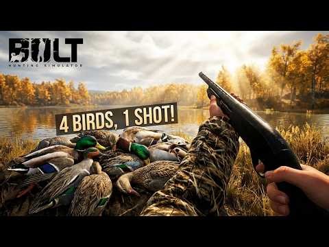 We Killed 4 Birds With 1 Shot (ANOTHER LIMIT) | BULT Hunting Simulator