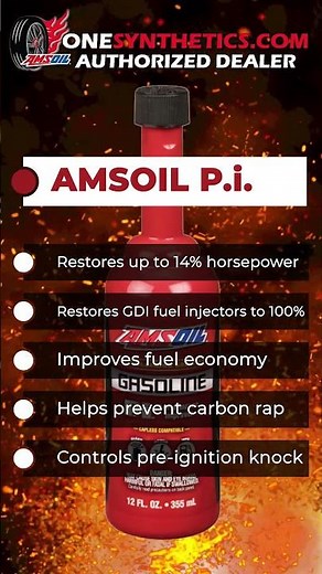 AMSOIL P.i. Performance Improver Gasoline Additive #fueladditives #fuelinjection #performanceoil
