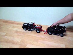 lego 9395 RC pullingtest