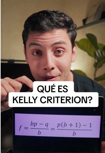 Kelly Criterion es una fórmula matemática de 1956 que cambió cómo los hedge funds calculan el riesgo. Nota: los profesionales usan Fraccional para protegeser su cuenta de drawdowns severos. #quant #inversion #mercados #kellycriterion #trading