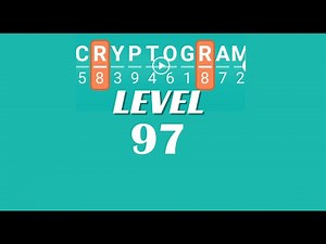Cryptogram Level 97 Answers ✅ | Go Answer