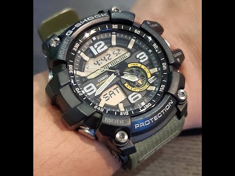 Casio G-Shock Mudmaster GG1000 Battery replacement and cleaning