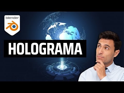 Como Hacer Un Holograma En Blender 2.8 A 3.3 | Tutorial Básico
