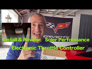Soler Performance Electronic Throttle Controller Install Review C8 Corvette Z06 - Is it Worth it?