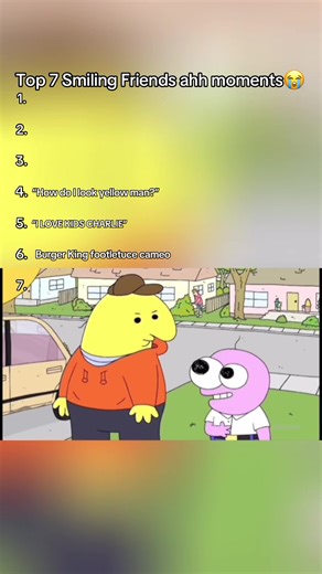 Top 7 Funniest Moments from Smiling Friends