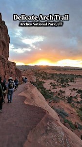 84K views · 1.5K reactions | Delicate Arch Trail, Arches National Park, Utah  | Karla Castillo | Facebook