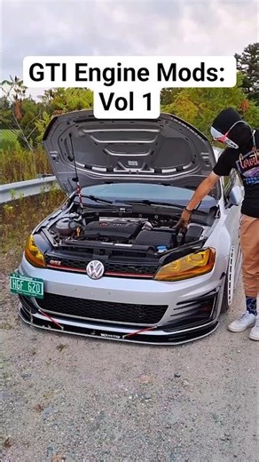 GTI MK7 🚗 Engine ⚙️ Mods #automobile #vw #cars