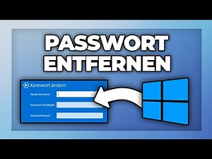 Windows 11 Passwort entfernen - Kennwort ändern Tutorial