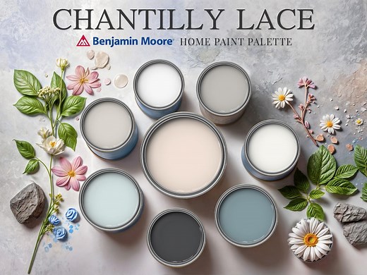 Chantilly Lace Benjamin Moore Home Paint Palette Whole House Interior Color Scheme Guide Natural Modern Warm Calm Neutrals Minimalist Decor - Etsy