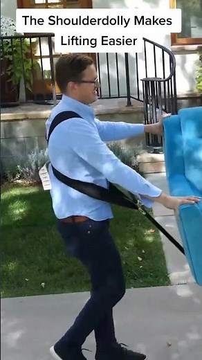 Shoulder Dolly Demonstration - Better than a Moving Dolly or Appliance Dolly for Moving Heavy Items