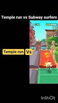 Temple run vs Subway surfers#shorts #viral