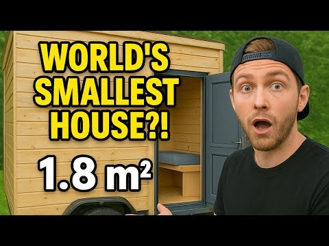 Inside a House So Small Your Feet Stick Out the Door!