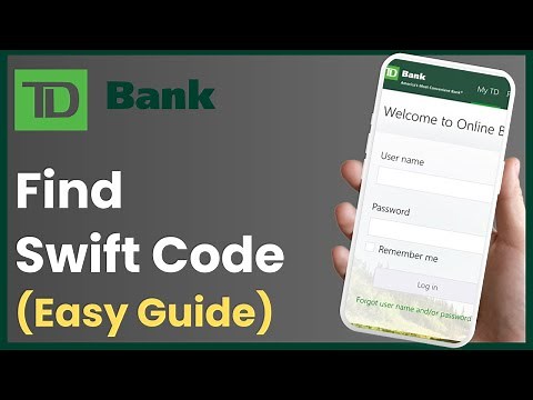 How to Find Swift Code of TD Bank