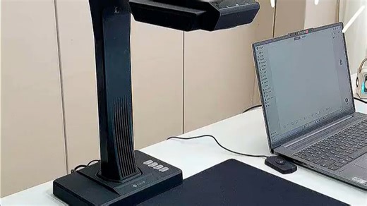 ET25智能扫描仪小巧便携，极速识别文档内容，轻松搞定会议记录与资料归档，让办公更高效。