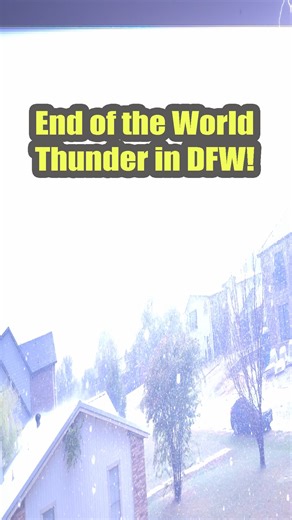 This PILE DRIVER THUNDER in #DFW is insane! I bet a lot of people were woken up by this! 10-24-25 #Dallas #FortWorth #AringtonTexas #Texas #friscotx #Lightning #Thunder #Storm #october #OctoberVibes #cat | Storm Chaser Adam Lucio