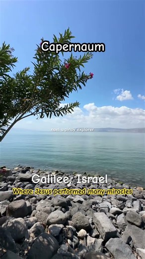 Capernaum/Jesus performed many miracles/Galilee Israel