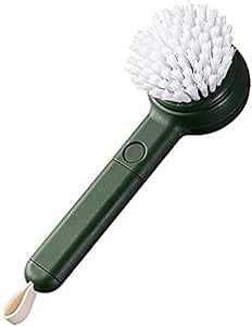 Amazon.com: Fruit and Vegetable Cleaning Brushes Potato Scrubber Produce and Veggie Brush Kitchen Gadgets Vegetable Fruit Peeler with Brush - 2-in-1 (Green) : Home & Kitchen