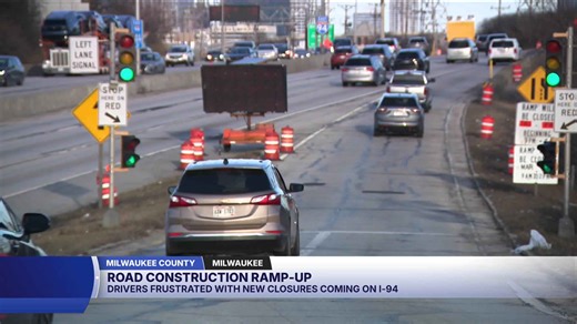 Milwaukee drivers brace for new I-94 lane, ramp closures starting Monday