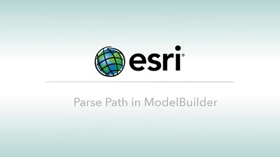 Parse Path Tool  in ModelBuilder